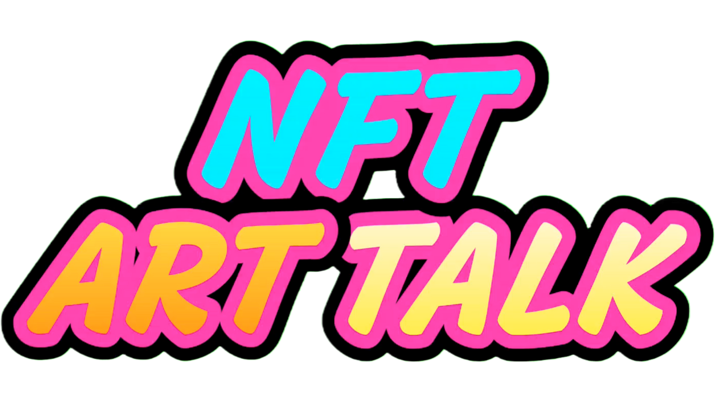 NFT Art Talk Logo Sticker