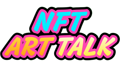 NFT Art Talk Logo Sticker